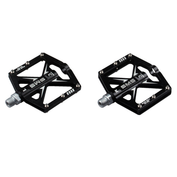 sms pedale SMS Aluminum Alloy Bike Bicycle Pedal 3 Bearing Ultralight Professiona – Electronic Pro
