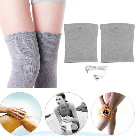KALOAD Knee Electrode Tens Pad Electronic Pulse Shock Massager Leg Muscle Pain Relief Safety Fitness