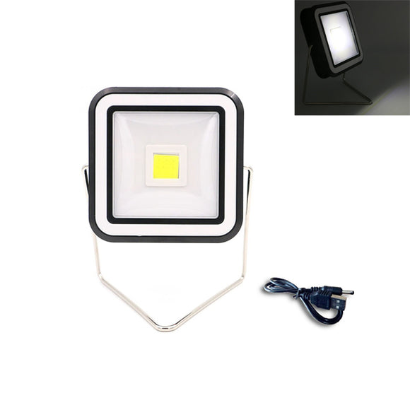 3W Portable Square Solar USB Rechargeable COB LED Camping Light Outdoor Waterproof Emergency Lamp