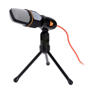 SF-666 Wired Stereo Microphone with Holder