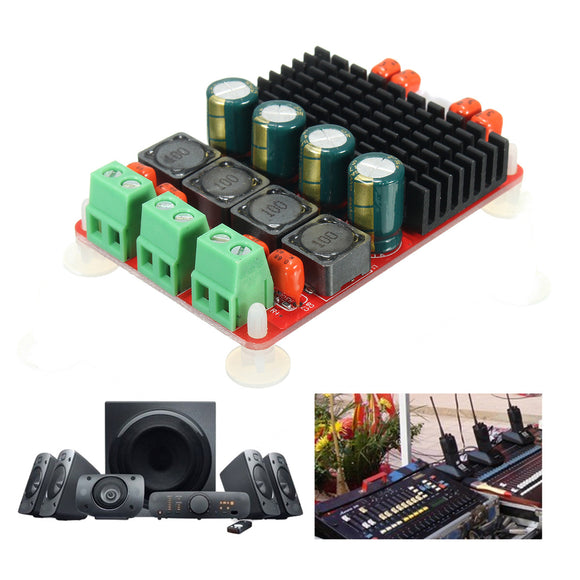 TPA3116 2x50W Dual Channel + PBTL 100W Mono Digital Amplifier Board Power Module