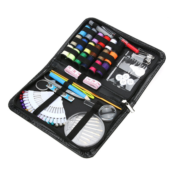 91pcs/set Multifunctional Sewing Box Kit for Quilting Stitches Knitting Craft Case Home Travelling S