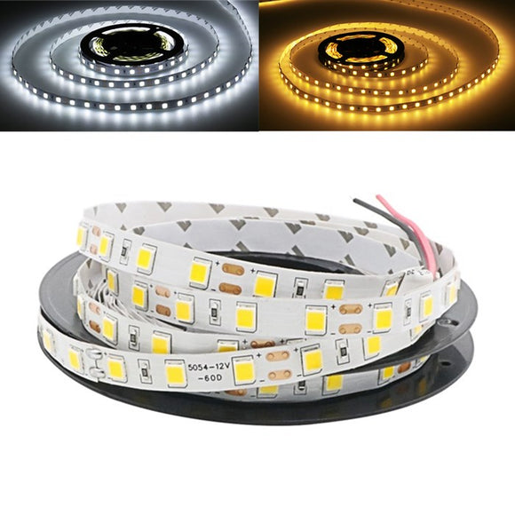 ZX 5M 5054 SMD 300LEDs Tape Flexible Strip Light Not Waterproof  Indoor Use Lighting DC12V