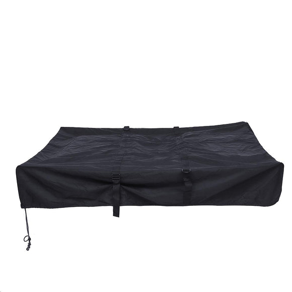 Waterproof Roof Rack Top Tent Travel Cover Black For Camper Trailer Camping 143x120x28cm