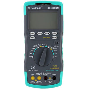 HoldPeak HP-890CN Anti-drop Digital  LCD Auto Range Multimeter