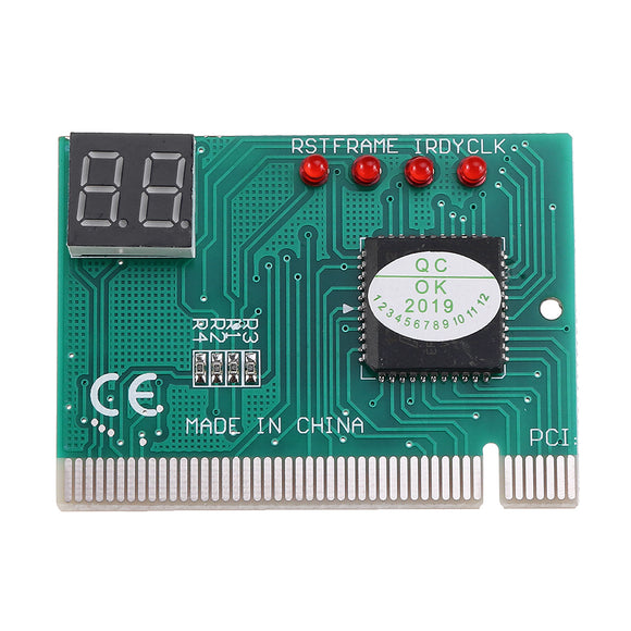 2-Digit PC Computer Mother Board Debug Post Card Analyzer PCI Motherboard Tester Diagnostics Display for Desktop PC