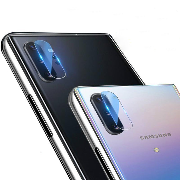 2 Packs Clear Scratch Resistant Rear Back Camera Lens Tempered Glass Protector For Samsung Galaxy Note 10/Note 10 5G/Note 10+/Note 10+ 5G