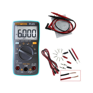 ANENG AN8001 Professional True Rms Digital Multimeter 6000 Counts Backlight AC/DC