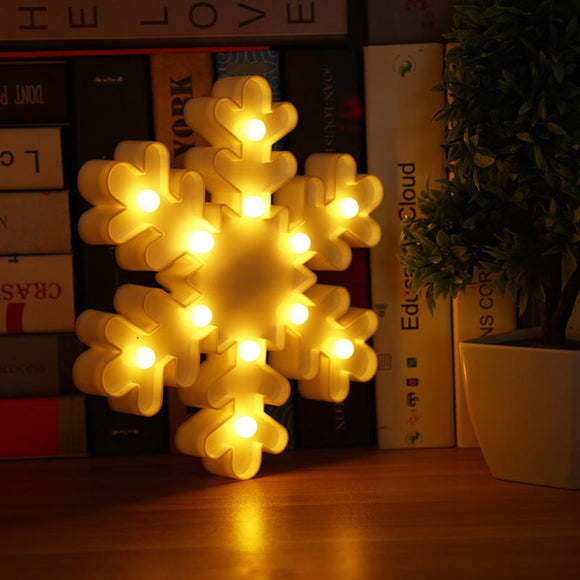 Vvcare BC-NL03 Led Night Light for Kids Christmas Tree Bell Snowflake Elk Bedroom Bedside Lamp Room