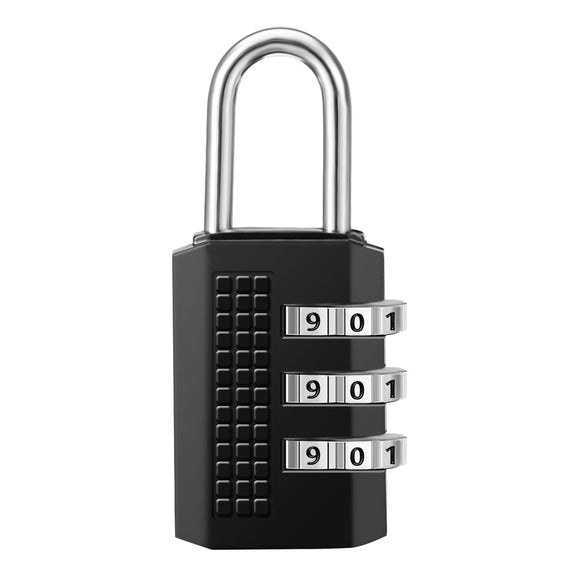 KCASA LK-22 Travel Luggage Locks 3 Digit  Combination Password Suitcase Door Lock Padlocks