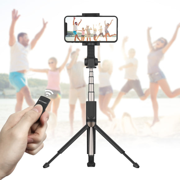 BlitzWolf BW-BS4 Extended Multi-angle Rotation bluetooth Tripod Selfie Stick for Smartphones
