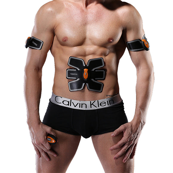 Remote Control Abdominal Muscle Trainer Smart Body Building Fitness Toning Belt