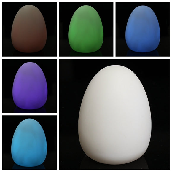 Colorful LED Easter Egg Night Light Lamp Kid Gift Wedding Party Home Garden Decoration