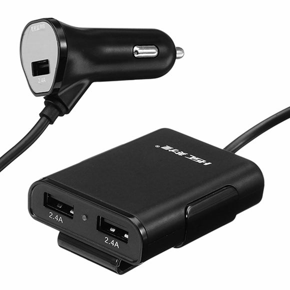 HSC-600D Front And Rear Both 2 USB 36W DC12-24V Car Charger