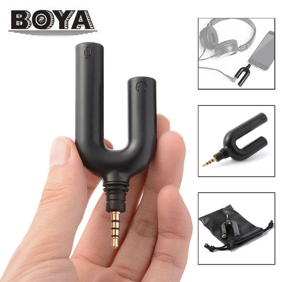 BOYA BY-AUM3 U Shape TRRS Omni Directional Measurement Microphone