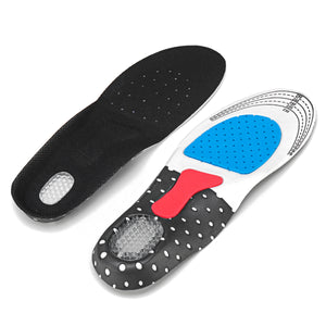 35-40 Size Men Women Fashion Silica Gel Insole EVA Cushioning Insole Orthotic Sport Running Shoes Insoles