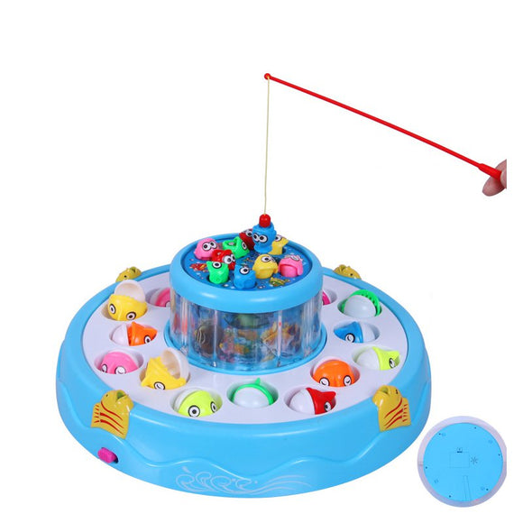 Fishing Toys Set Children Electric Rotating Educational Gifts Magnetic Toys