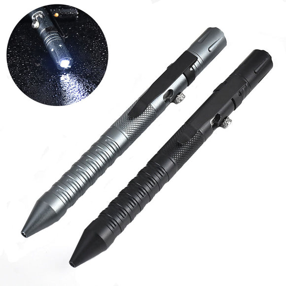 IPRee Tactical Pen EDC Emergency Tool Flashlight Glass Breaker
