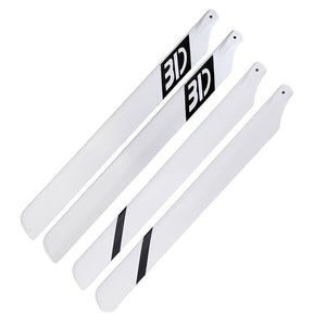 MXK 430mm Carbon Fiber Glass Fiber Main Blade For 450 500 Class RC Helicopter