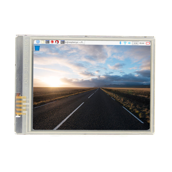 2.8 Inch Fastest 60+ fps HD Touch Screen 640x480 LCD Display for Raspberry Pi 3 Model B Plus /3B/Zero / Zero W / Zero WH