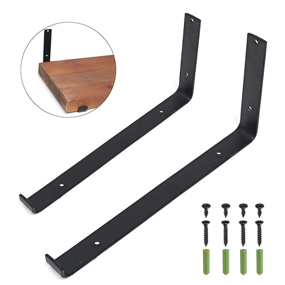 Iron Heavy Duty Scaffold Board Brackets for Wall Shelf Bracket Display Floating Boards Home Storage Angle Rack