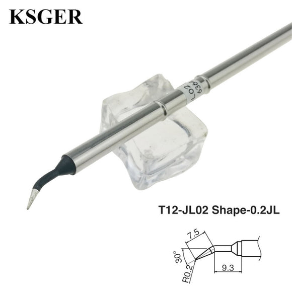 KSGER T12-ILS /K /KU /JL02/BL/D16/ D24/BC2 Electronic Soldering Iron Tips T12 Soldering Tip