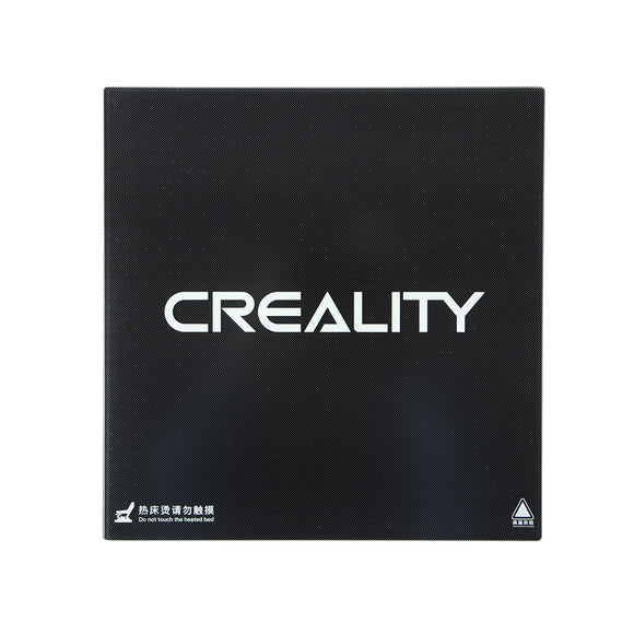 Creality 3D Ultrabase 310*320*4mm Carbon Silicon Glass Plate Platform Heated Bed Build Surface for CR-10S Pro / CR-X MK2 MK3 Hot bed 3D Printer Part