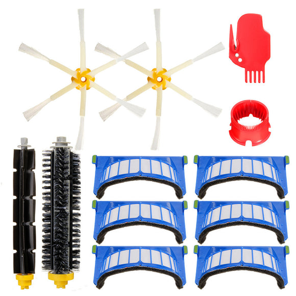 12pcs Replacement Brushes Filter Kit for 600 Series Vacuum Cleaner
