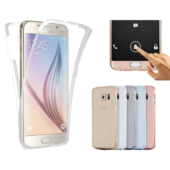 360 Front And Back Full Protective TPU Case for Samsung Galaxy Note 5