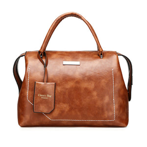 Women Vintage Bucket Bag Handbag Large Capacity Shoulder Bag Crossbody Bags