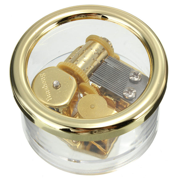 Circle in Gold Wind Up Music Box : YOU ARE MY SUNSHINE