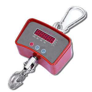 500KG/1100Lb Digital Crane Scale Heavy High Precision Metal  Industrial Electronic Hook Scale