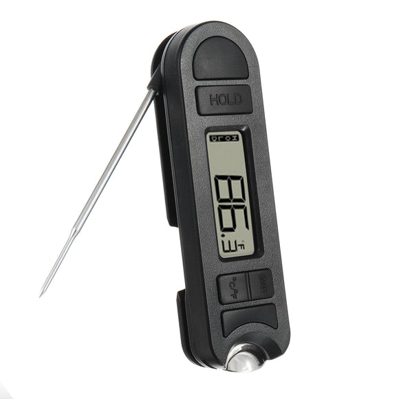 Digital Fold BBQ Thermometer with Bottle Opener Food Kitchen Water Oil Temperature Meter Tools