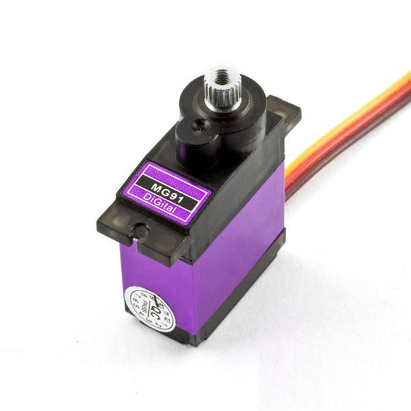 MG91 13g 2.6KG Torque Metal Gear Digital Servo