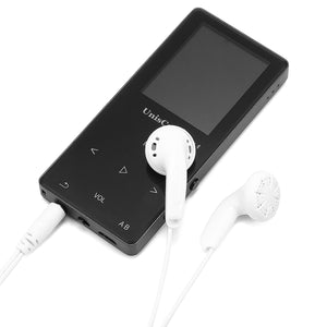 Uniscom 8G 1.8 Inch Screen Bluetooth Lossless HIFI MP3 Music Player Support A-B Repeat Voice Record