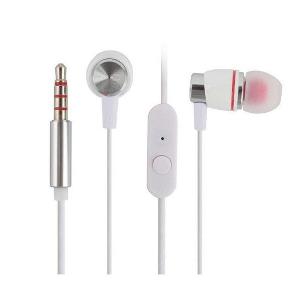 JOWAY HP21 3.5mm Wired Stereo Metal Heavy Bass In-ear Earphone for Xiaomi Samsung HTC LG