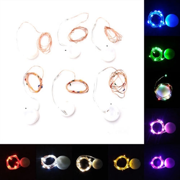 Battery Powered Mini 1M 10LEDs Copper Wire Fairy String Light for Christmas Patio