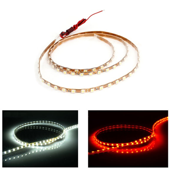 90CM 1210 90SMD LED Strip Light Car Daytime Running Light DC12V Waterproof