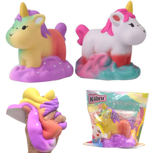 Kiibru Cloud Unicorn Squishy 16CM Licensed Soft Slow Rising With Packaging