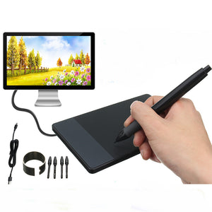 Huion 420 4 x 2.23" USB Art Design Graphics Tablet Drawing Pad with Digital Pen"