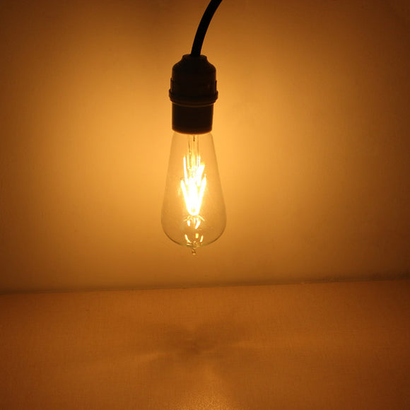 E27 135mm ST58 4W Retro LED Filament Edison Lamp Light Bulb 220V