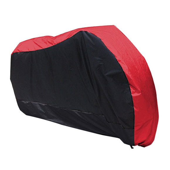 180T Waterproof Motorcycle Cover Outdoor Rain Dust Snow UV Protector 3XL/4XL
