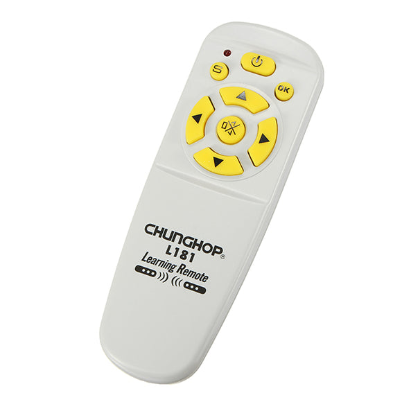CHUNGHOP L181 Mini Universal Learning Remote Control for TV SAT DVD CBL AUX