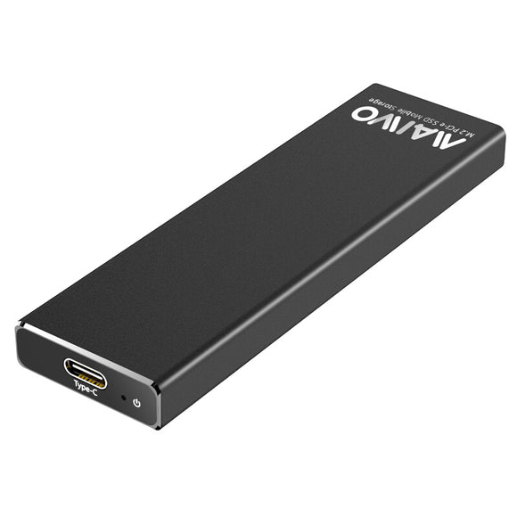 MAIWO K1688P Aluminum Alloy Type-C to M.2 M-Key NVMe SSD Hard Drive Enclosure