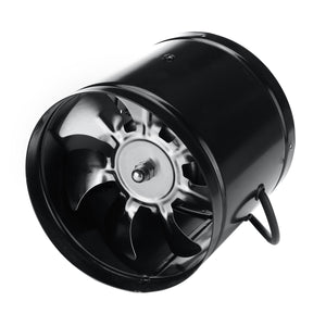 6'' Metal Inline Duct  Booster Air Cooling Vent 7 Blades Exhaust Blower