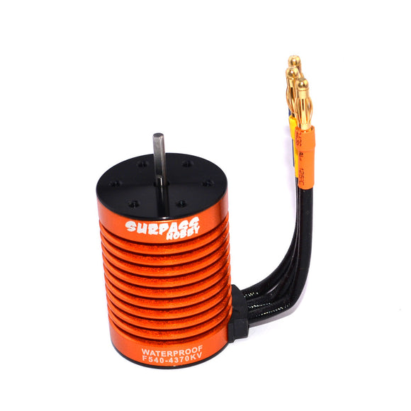 Surpass Hobby F540 Brushless Waterproof Motor 3000/3300/3930/4370kv for 1/10 1/12 Rc Car