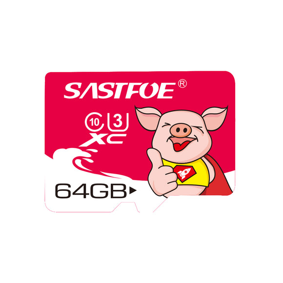 SASTFOE Year of the Pig Limited Edition U3 64GB TF Memory Card