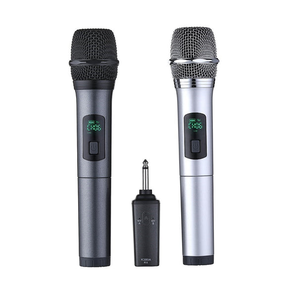 K380A 6.5mm 10 Channels UHF Digital Wireless Microphone System