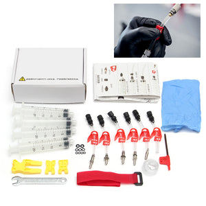 BIKIGHT Bicycle Hydraulic Disc Brake Bleed Kit Tool for AVID Formula HYGIA USAGI HAYES