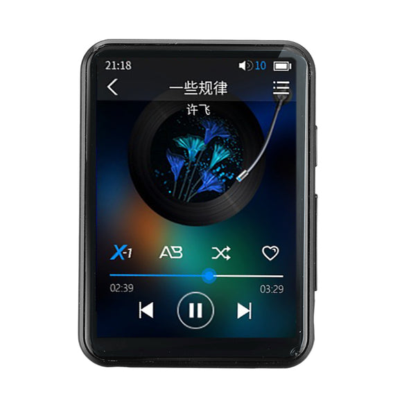 BENJIE X5 8GB bluetooth MP3 Player HD Lossless MP4 MP5 MP6 Music Audio Video Player Built in Speaker External Sound Recording Alarm FM